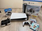 Playstation 5 met Games en Accessoires!, Ophalen, Zo goed als nieuw, Playstation 5