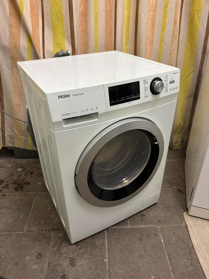 A+++ Wasmachine Haier | Schoon en Goed | 8KG - 1400T, Witgoed en Apparatuur, Wasmachines, Gebruikt, Voorlader, 6 tot 8 kg, Minder dan 85 cm
