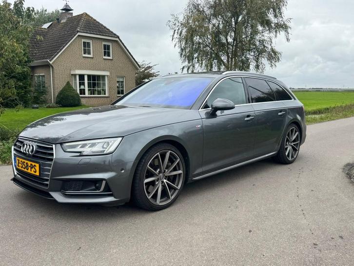Audi A4 Avant 3.0 TDI V6 360 CAM PANO HEAD-UP KEYLESS Sp. Pr, Auto's, Audi, Bedrijf, A4, ABS, Achteruitrijcamera, Airbags, Airconditioning