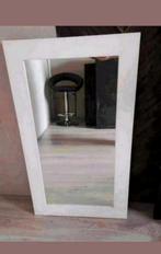 Witte spiegel / passpiegel / spiegel, Huis en Inrichting, Woonaccessoires | Spiegels, Ophalen