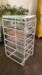 IKEA Algot ladenrek draadmanden, Ophalen, Minder dan 50 cm, Gebruikt, 5 laden of meer