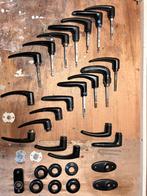 Partij bakkelieten klinken, Doe-het-zelf en Verbouw, Ophalen of Verzenden, Gebruikt, Overige materialen, Klink of Kruk