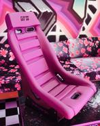 NRG Prisma GT Nebula Paars roze goud leder Kuipstoel, Auto diversen, Ophalen of Verzenden