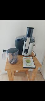 Philips Sapcentrifuge + Juice Master Boek, Ophalen, Gebruikt, Elektrisch, Sapcentrifuge