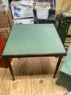 Antieke engelse opvouwbare kaarttafel, Ophalen
