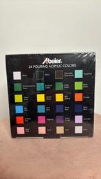 Abeier acryl gietverfset 24 kleuren, Ophalen of Verzenden, Nieuw, Acrylverf