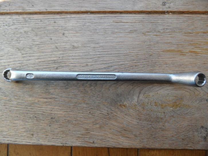 Gedore No 2 8 9 11 14 ringsleutels, Auto diversen, Autogereedschap, Gebruikt, Ophalen of Verzenden