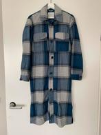 Jacqueline de young jas blouse maat S, Blauw, Ophalen of Verzenden, Zo goed als nieuw, Maat 36 (S)