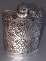 Zilver vintage heupfles gemerkt, Antiek en Kunst, Ophalen of Verzenden, Zilver