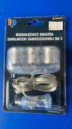 3-weg sigaretten aansteker splitter, Auto diversen, Auto-accessoires, Ophalen of Verzenden, Nieuw