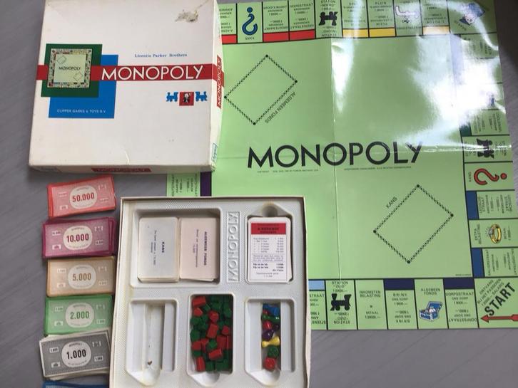 Monopoly Reisspel - Compleet!, Hobby en Vrije tijd, Gezelschapsspellen | Bordspellen, Gebruikt, Vijf spelers of meer, Reisspel