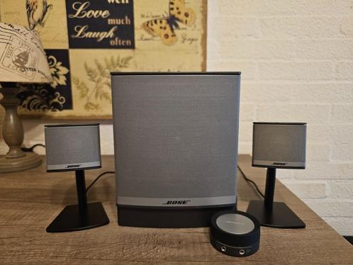 Nette Bose Companion 3 actieve luidspreker set., Audio, Tv en Foto, Luidsprekers, Zo goed als nieuw, Front, Rear of Stereo speakers