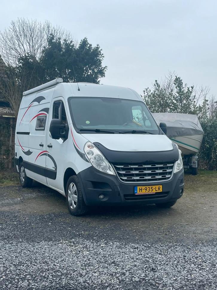 Fijne Renault master 2011 automaat op camperkenteken, Caravans en Kamperen, Campers, Particulier, Buscamper of Camperbus, Overige merken