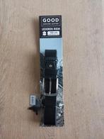 NIEUW! Zwarte leren riem, Ophalen of Verzenden, Nieuw, Zwart, 115 cm of meer