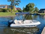 Consoleboot Jeanneau Cap 370  25 pk yamaha met trailer, Ophalen, Zo goed als nieuw, Minder dan 70 pk, 3 tot 6 meter