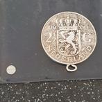 Zilveren Knaak 1960 Nederland Juliana met hangoog €20, Ophalen of Verzenden, Overige landen, Losse munt, Zilver