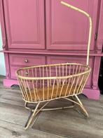 Vintage Poppenwieg rotan, Ophalen of Verzenden, Gebruikt, Jongen of Meisje