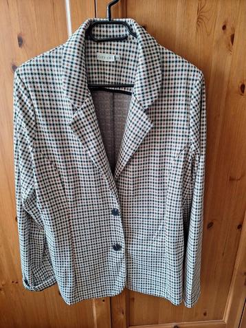 Mooi jasje, geruit, zwart bruin offwhite nieuw XXL(XL) beschikbaar voor biedingen