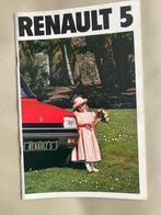 RENAULT R5 catalogus  oer 5 ,TL , GTL ,TS,Alpine, Nieuw, Ophalen of Verzenden, Renault