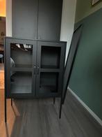 Mooi metalen dressoir zwart, Ophalen, 50 tot 100 cm, Zo goed als nieuw, Metaal