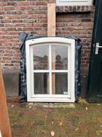 kozijnen hardhout, Doe-het-zelf en Verbouw, Kozijnen en Schuifpuien, Gebruikt, Raamkozijn, Inclusief glas, 75 tot 150 cm