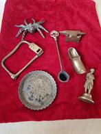 Collectie van messing en bronzen objecten, Ophalen of Verzenden