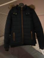 Dames Blauwe Winterjas met Capuchon - Maat 40/42, Ophalen, Gedragen, Maat 42/44 (L), Blauw