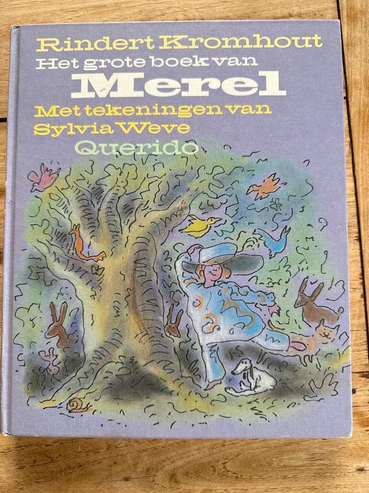 Het grote boek van Merel - Rindert Kromhout, Boeken, Kinderboeken | Jeugd | onder 10 jaar, Zo goed als nieuw, Sprookjes, Ophalen of Verzenden