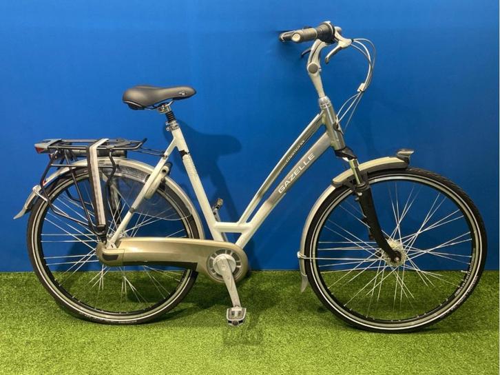 Gazelle chamonix C7, Fietsen en Brommers, Fietsen | Dames | Damesfietsen, Gebruikt, Gazelle, 56 cm of meer, Ophalen of Verzenden