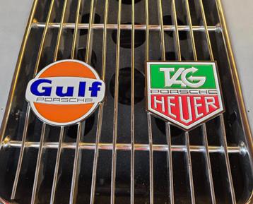 Grill badge 356-speedster 911 912 Gulf Tag heuer Carrera beschikbaar voor biedingen