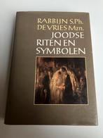 Joodse Riten en Symbolen - Rabbijn S.Ph. de Vries, Boeken, Ophalen of Verzenden, Gelezen, Jodendom