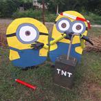 Minions staartversiering, Ophalen, Gebruikt, Verjaardag