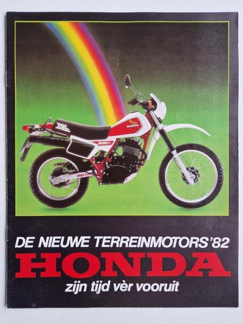 Honda XL-XR-NTX-FLM-SLR-Dominator folders, Motoren, Handleidingen en Instructieboekjes, Honda, Ophalen of Verzenden