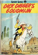 Lucky Luke 1 Dick Diggers Goudmijn 1970, Gelezen, Ophalen, Dupuis