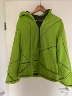 Appelgroen vest met capuchon, Ophalen of Verzenden, Zo goed als nieuw, Maat 42/44 (L)