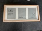 2x IKEA Ribba 3-in-1 Fotolijst 50x23 Blank Hout, Ophalen of Verzenden, Gebruikt