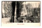 Sloten, Groet uit Sloten, Verzenden, Voor 1920, Gelopen, Friesland