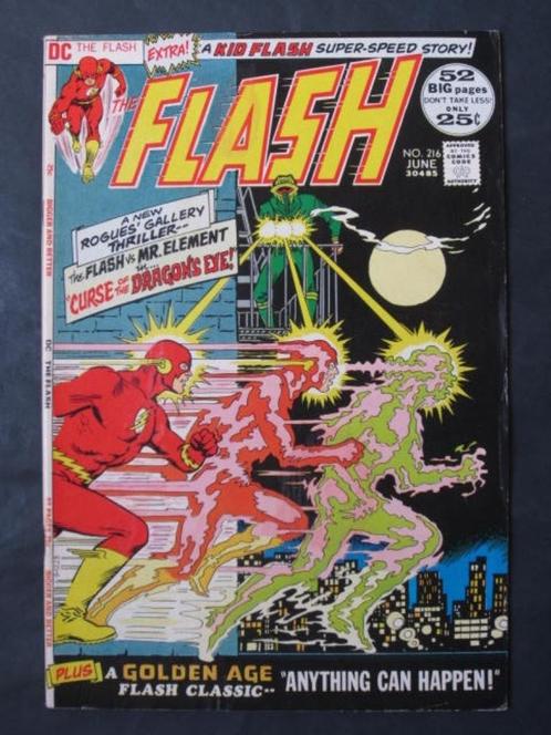 Flash (1959 serie) #216 DC 1972 (52 pages), Boeken, Strips | Comics, Zo goed als nieuw, Eén comic, Amerika, Verzenden