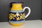 Schitterende aardewerk keramiek Deruta kan geel met blauw, Gebruikt, Overige typen, ?, Deruta