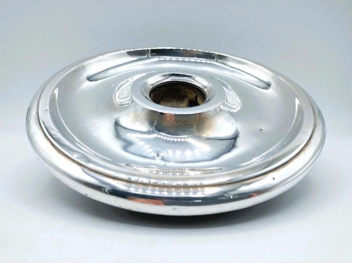 Zilveren kaarsenstandaard, N.M. van Kempen en zonen., Antiek en Kunst, Antiek | Goud en Zilver, Zilver, Verzenden