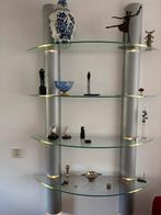 Design wandrek met verlichting, Huis en Inrichting, Woonaccessoires | Wandplanken en Boekenplanken, Ophalen, Gebruikt