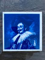 Delfts blauwe tegel met portret, Antiek en Kunst, Ophalen of Verzenden