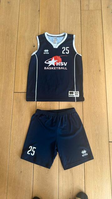 HSVB wedstrijdtenue basketbal xs nr 25 beschikbaar voor biedingen