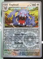 Pokemon - Exploud (PAR 150) Reverse holo~, Hobby en Vrije tijd, Verzamelkaartspellen | Pokémon, Ophalen of Verzenden, Nieuw, Losse kaart