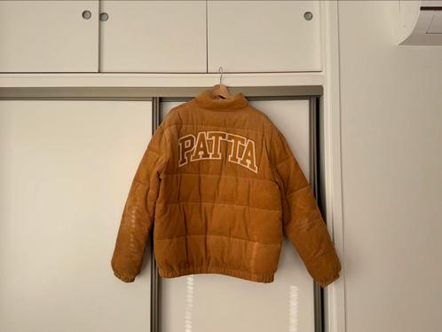 Patta Corduroy Puffer maat M, Kleding | Heren, Jassen | Winter, Zo goed als nieuw, Maat 48/50 (M), Bruin, Ophalen