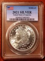 Morgan Dollar 2021 (S en CC) speciale uitgave, Verzenden, Noord-Amerika, Zilver