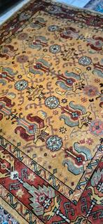 Handgeweven Perzisch tapijt - warme kleuren, Perzisch, 150 tot 200 cm, 200 cm of meer, Ophalen of Verzenden