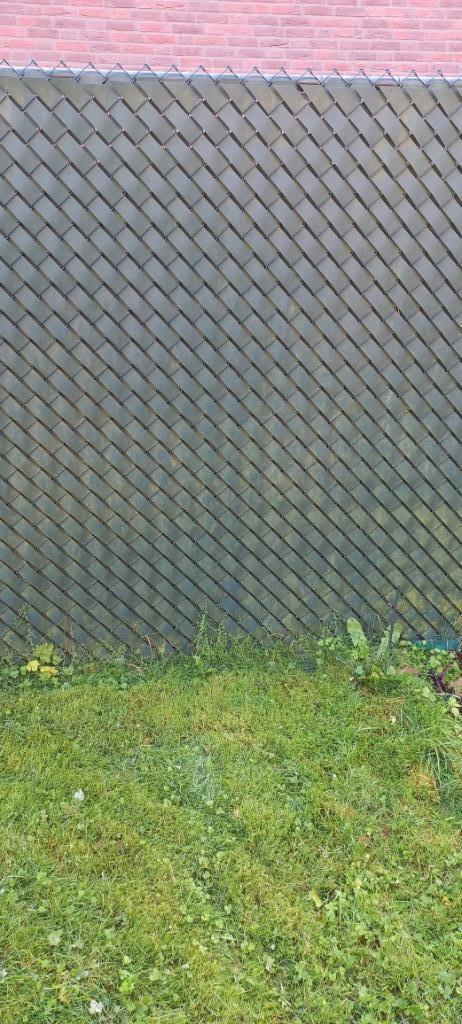 Vlechtband, Tuin en Terras, Tuinschermen, Zo goed als nieuw, Kunststof, 150 tot 200 cm, 200 cm of meer, Ophalen