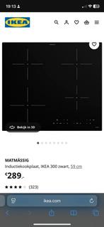 IKEA Matmässig inductiekookplaat onderdelen, Witgoed en Apparatuur, Kookplaten, Ophalen, 4 kookzones, Inbouw, Inductie