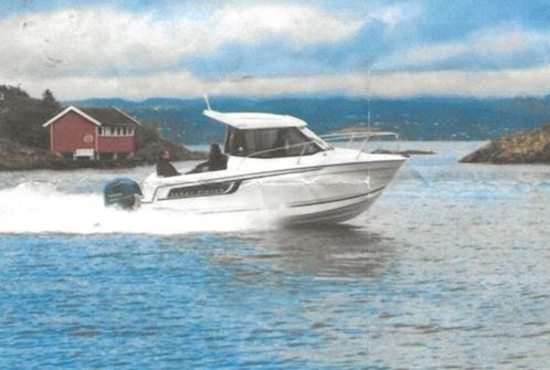 Jeanneau Merry Fisher 601, Watersport en Boten, Motorboten en Motorjachten, Zo goed als nieuw, Polyester, 6 tot 9 meter, Benzine